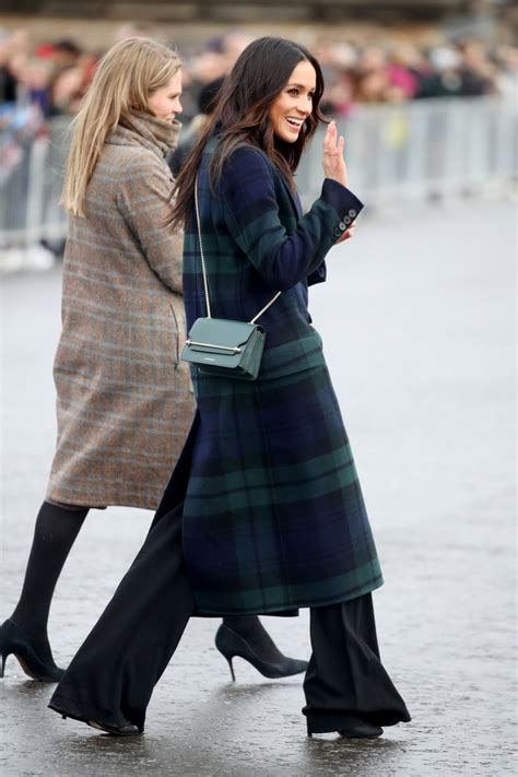 meghan markle burberry mantel|Meghan Markle Wears Burberry Tartan Coat On Day Trip To .